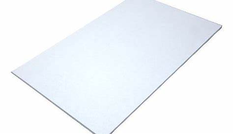 Chapa em Mdf Branco 1 Face 3mm 60x40cm no Elo7 SGA