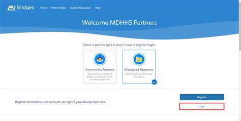 mdhhs third party log in