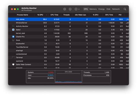 mds_stores Process Explained