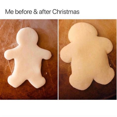 me before and after christmas