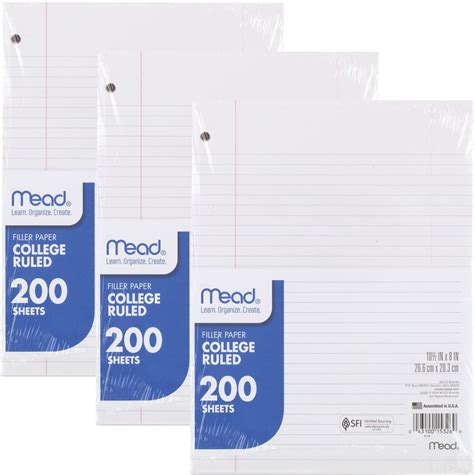 Mead Lined Paper