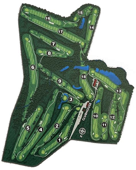 Meadowbrook Golf Course Map