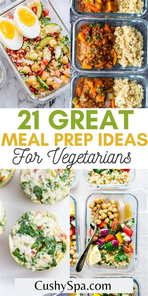 Meal Prep Examples For Vegetarians