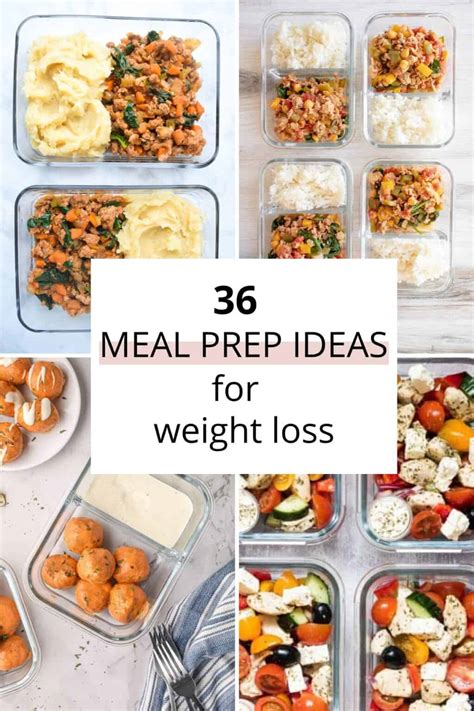 Meal Prep Examples For Weight Loss