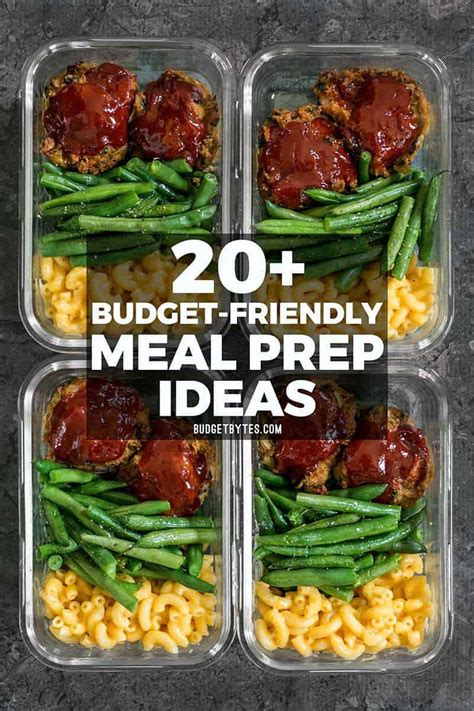 meal prep ideas budget friendly