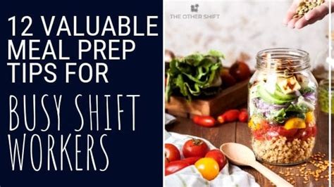 Meal Prep Template For Night Shift Workers