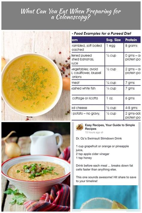 Preparing for Colonoscopy: What Meals Before Are Recommended?