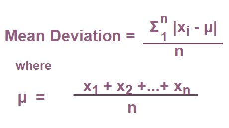 mean deviation meaning in tamil with example