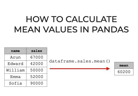 mean python pandas