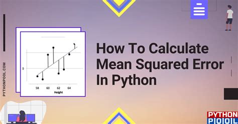 mean squared error python
