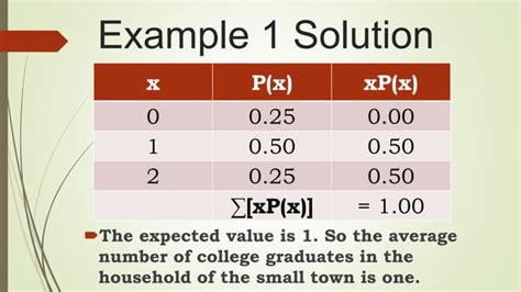 mean variance and standard deviation of a discrete random variable ppt