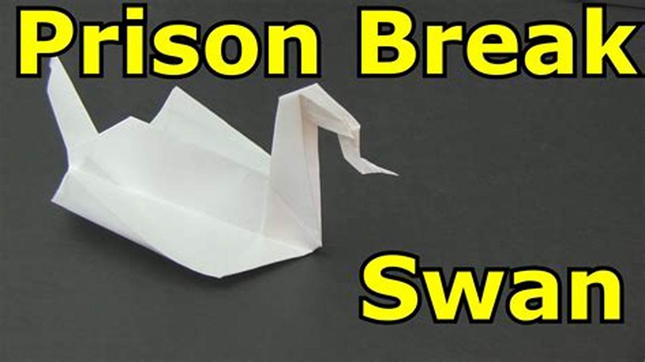 The Significance of the Origami Swan in Prison Break: A Deeper Dive
