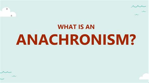 meaning anachronism