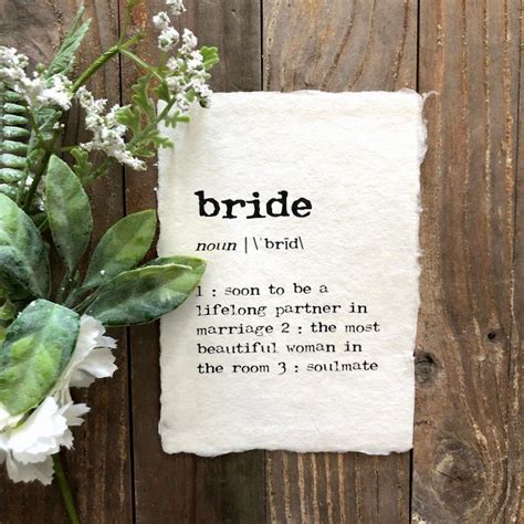 meaning bride