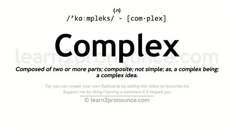 meaning complex
