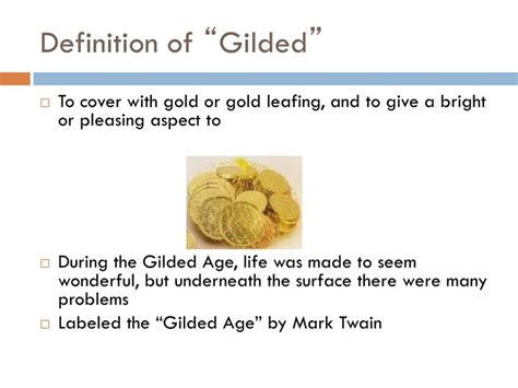meaning gilded