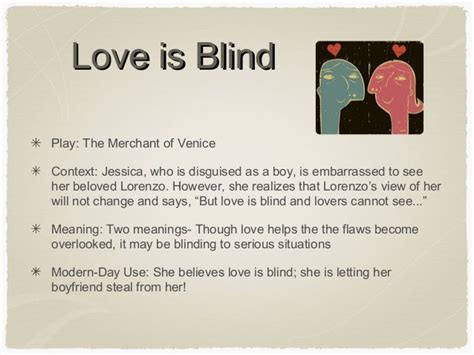 meaning love is blind