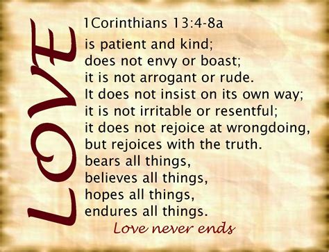meaning of 1 corinthians 13 4-8