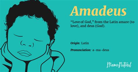 meaning of amadeus name for boys