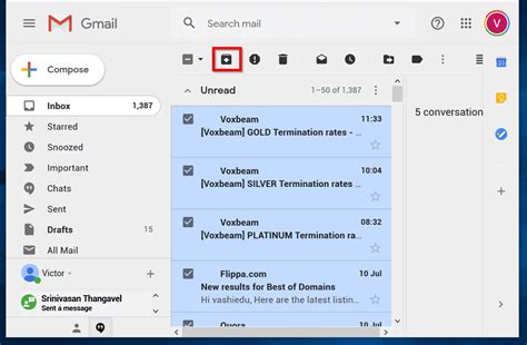 meaning of archive in gmail