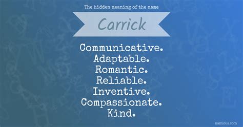 Meaning Of Carrick