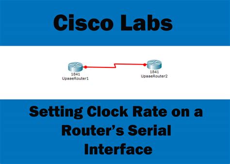 Meaning Of Clock Rate In Router
