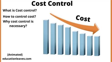 Meaning Of Cost Control With Example
