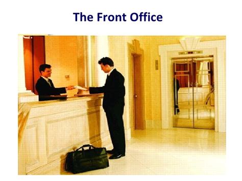 Meaning Of Front Office With Example