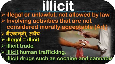 meaning of illicit in hindi