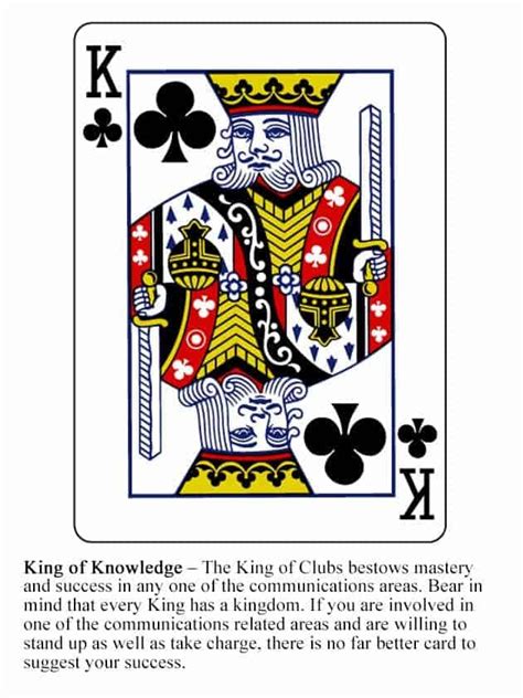 meaning of king of clubs