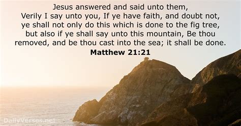 meaning of matthew 21:21