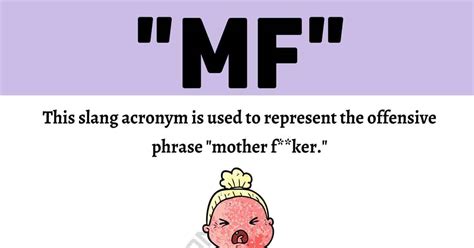 meaning of mf