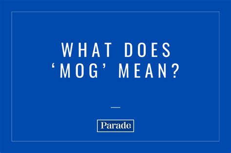 meaning of mog slang