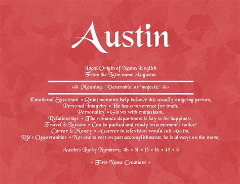 Austin Name Meaning, Origin, Popularity, & Inspiration FamilyEducation