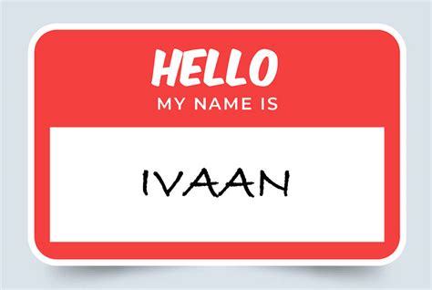 meaning of name ivaan