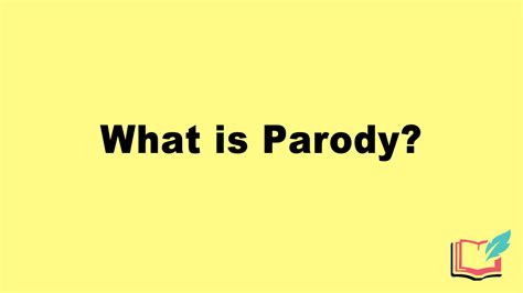 meaning of parody in english