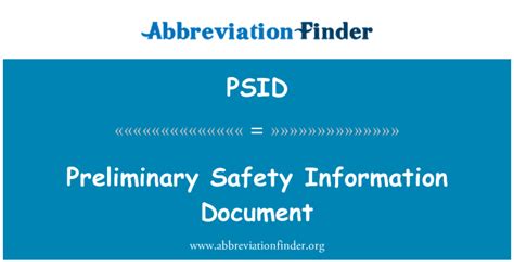 meaning of psid