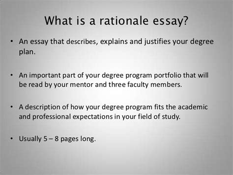 meaning of rationale in english