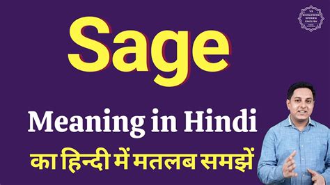meaning of sages in hindi