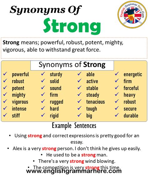 Meaning Of Strong Will