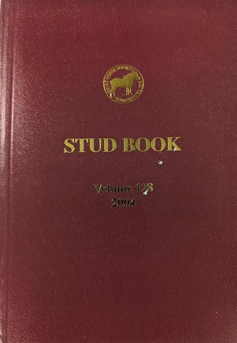 Meaning Of Stud Books