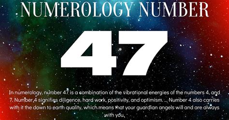 meaning of the number 47