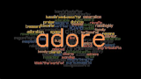 meaning of the word adore