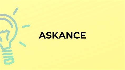 meaning of the word askance