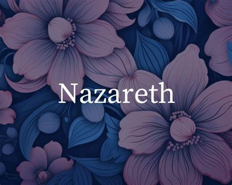 meaning of the word nazareth in hebrew