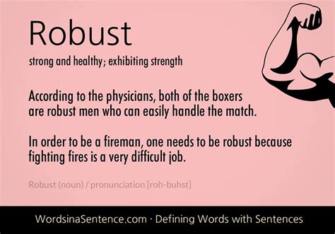 meaning of the word robust