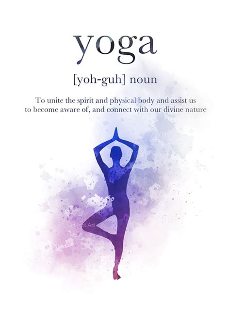 meaning of the word yoga in english
