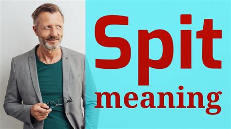 meaning spit