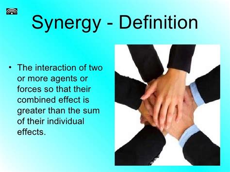 meaning synergism