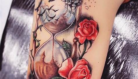 100 Meaningful Hourglass Tattoos Ultimate Guide 2019 First